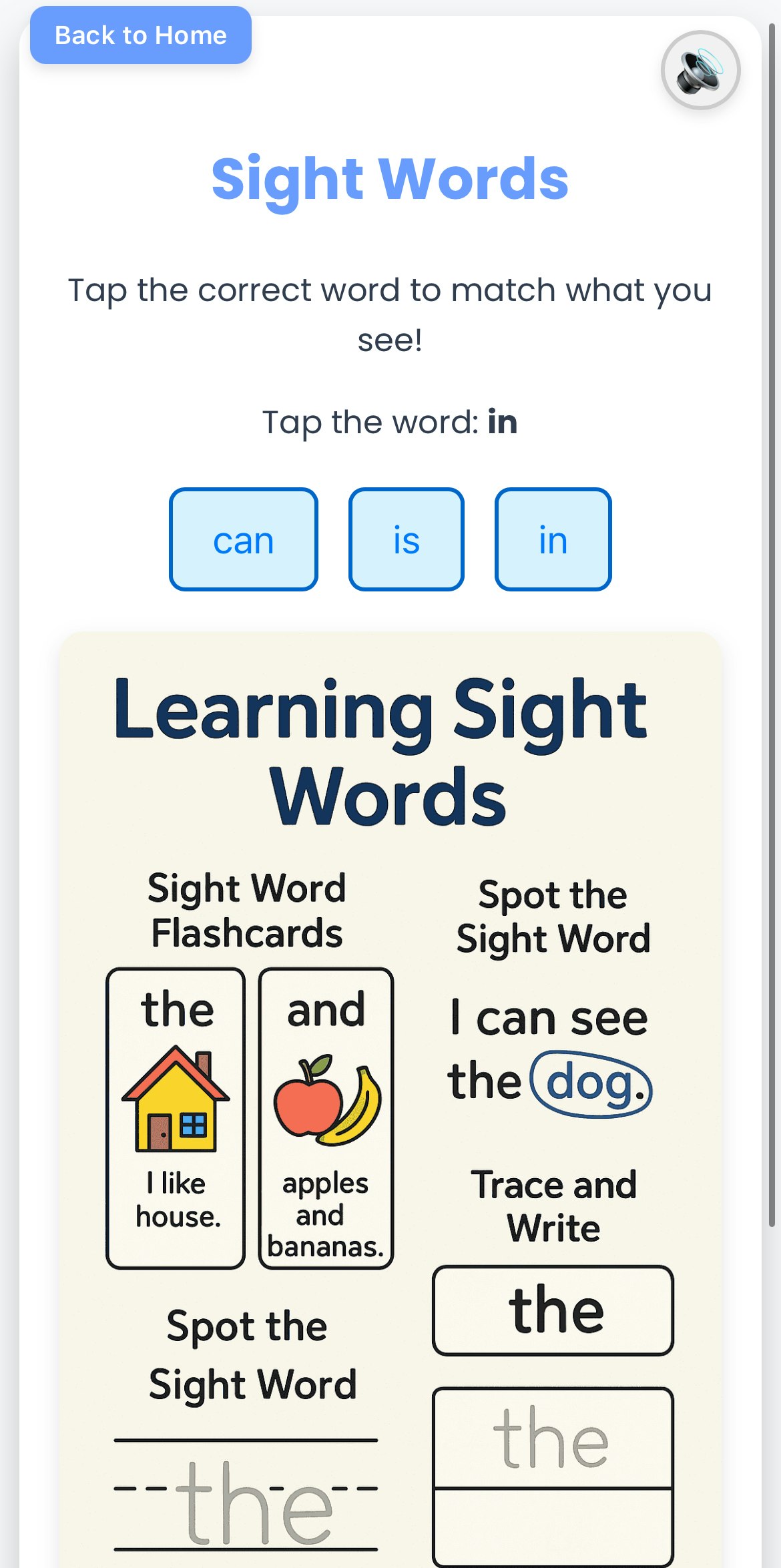App di apprendimento dei bambini media 6