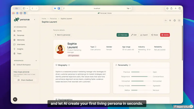 Personæ screenshot 3