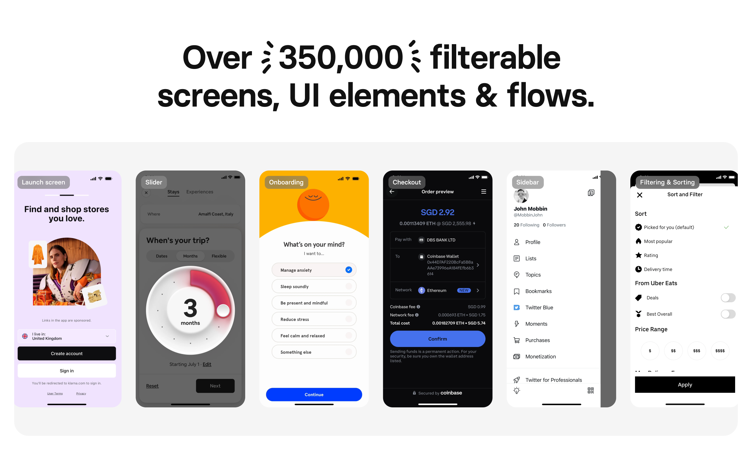 Mobbin 2.0 - Descubra la inspiración del diseño del mundo real media 4