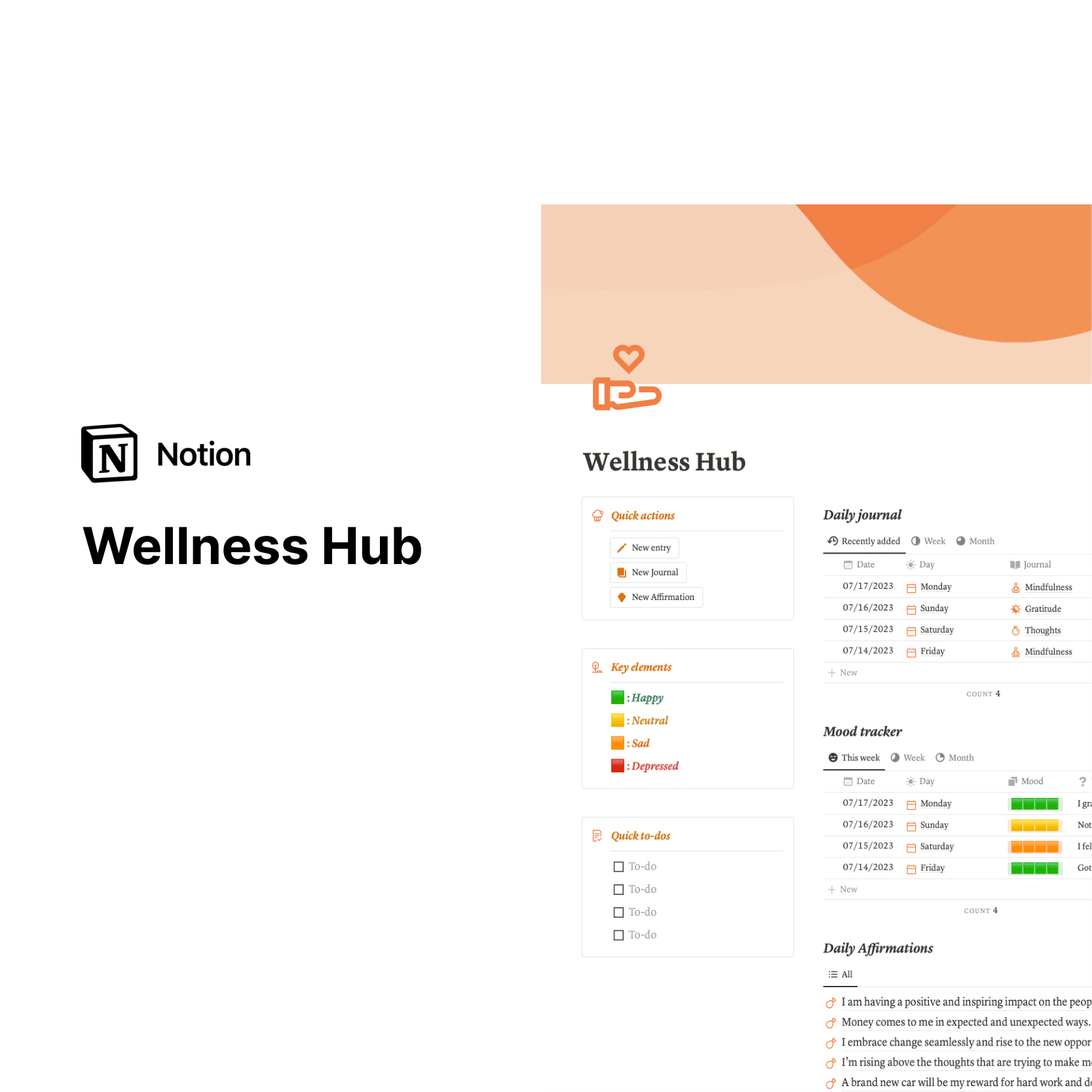 Notion Template Wellness Hub logo