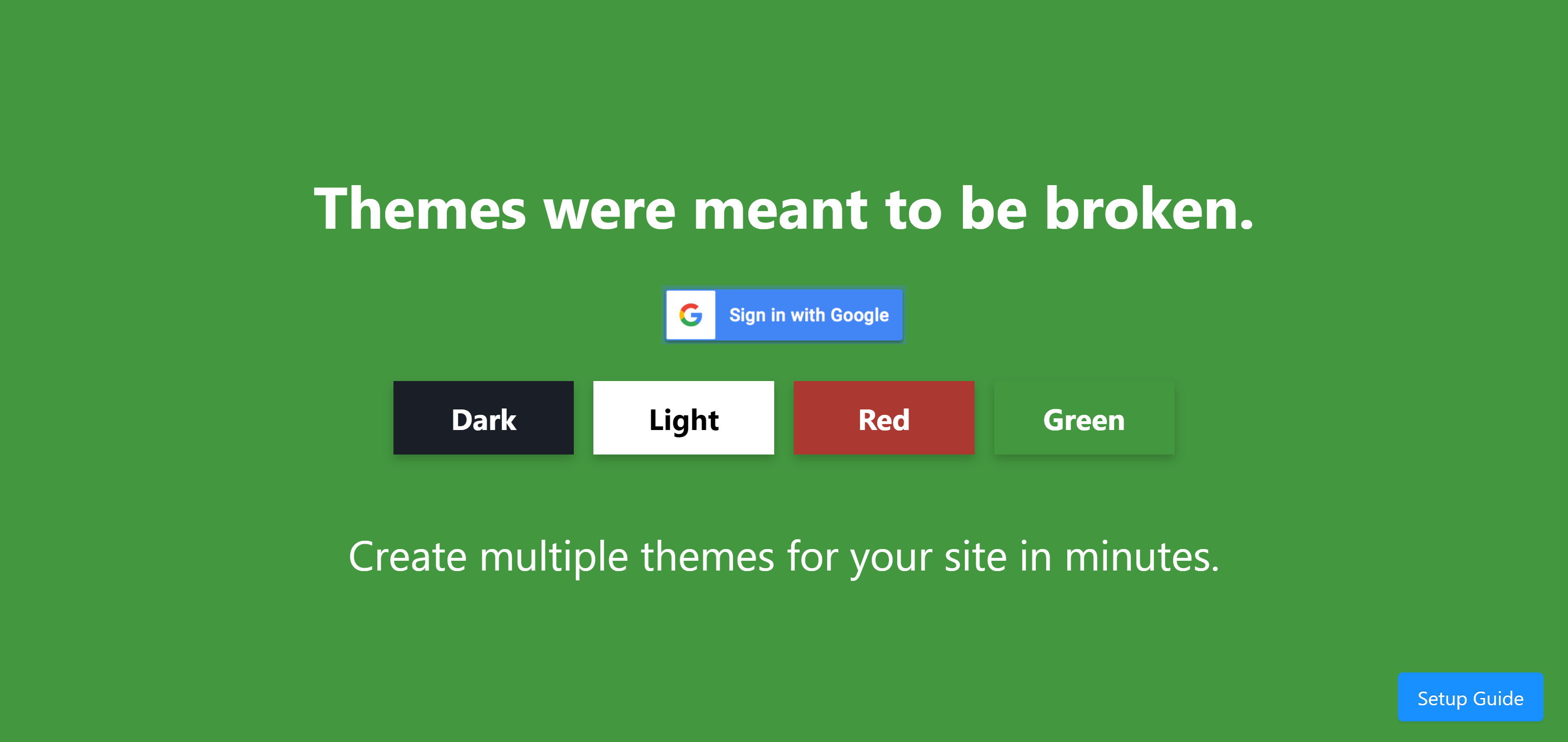 Theme Switch gallery image