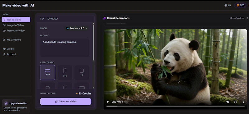 Make video with AI screenshot 4