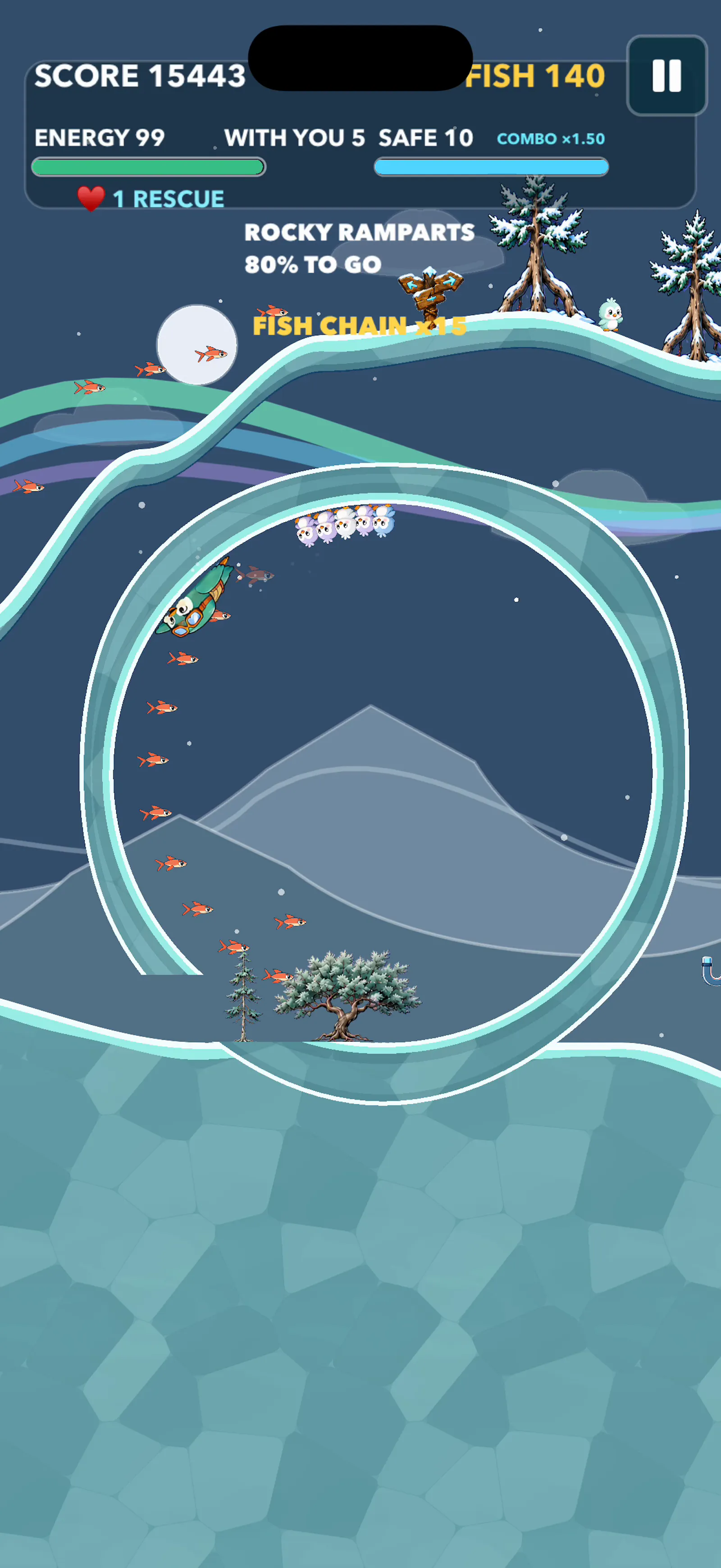 Ice Runner: Save Penguins screenshot 2