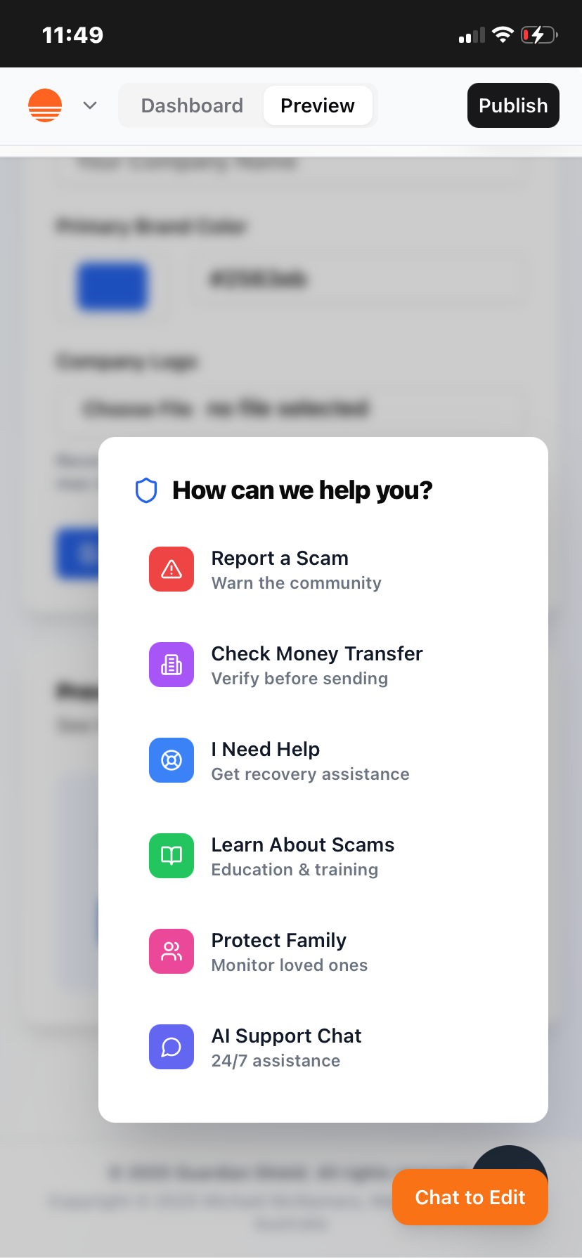 CIG Guardian - Screenshot 5 preview