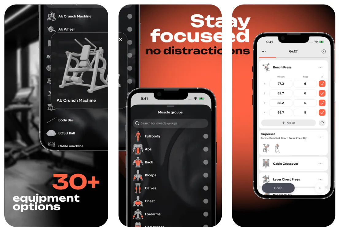 Body Workout — Exercise Tracker gallery image