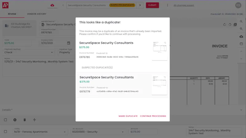 PredictAP screenshot 2