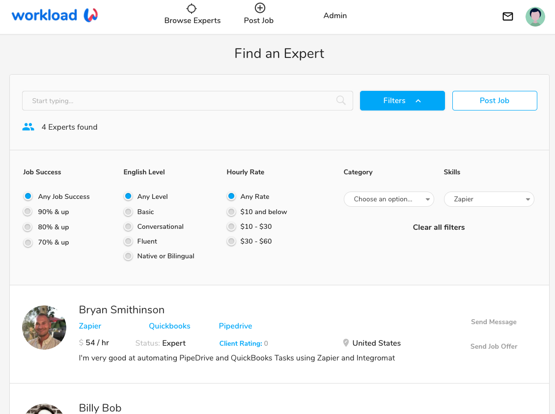 Workload gallery image