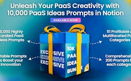 10,000+ PaaS Ideas Prompts Bundle media 1