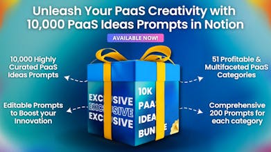 10,000+ PaaS Ideas Prompts Bundle gallery image