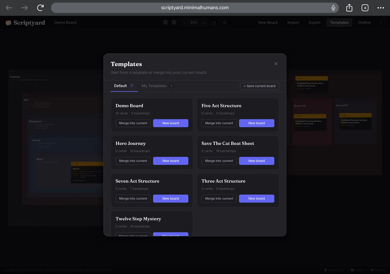 Scriptyard screenshot 6