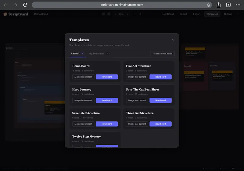 Scriptyard screenshot 6