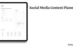 Social Media Content Planner media 1