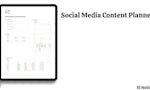 Social Media Content Planner image