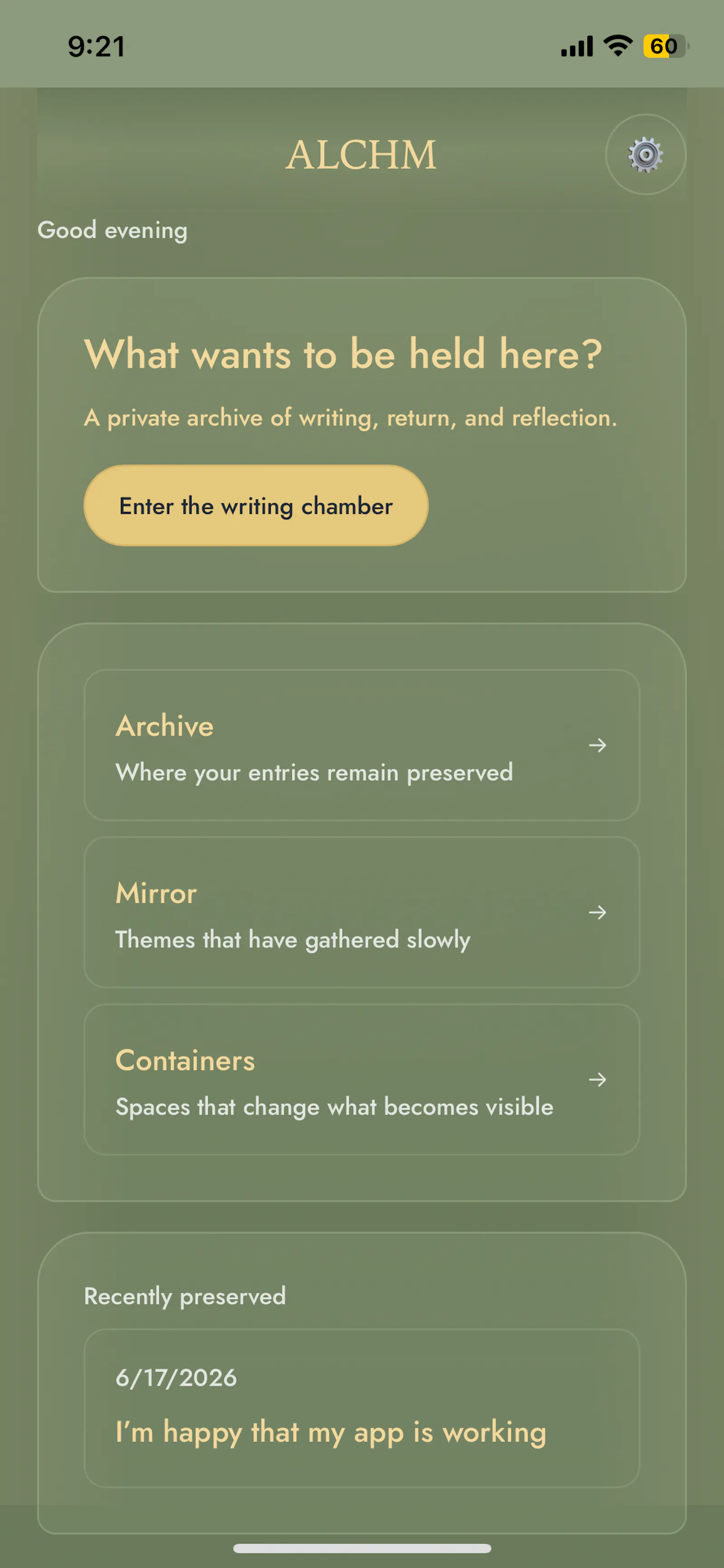 ALCHM screenshot 2