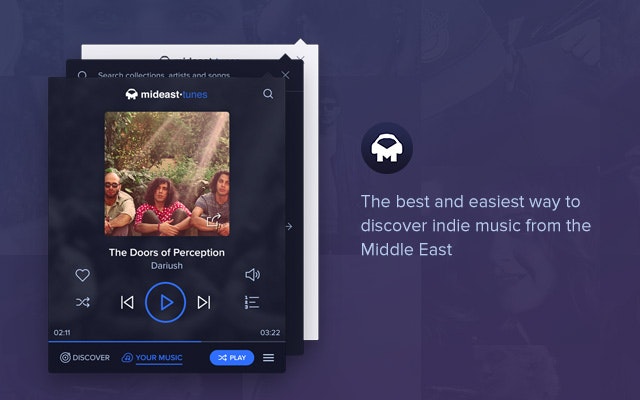 Chrome & Firefox Extensions for Middle Eastern Indie Music gallery image