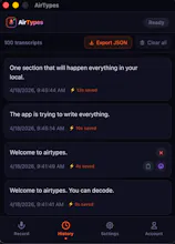 AirTypes gallery image