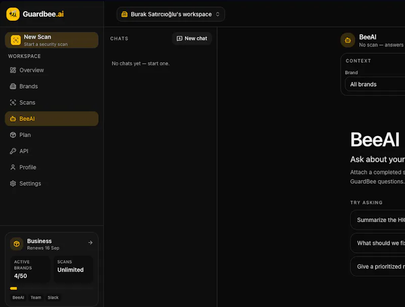 Guardbee.ai screenshot 2