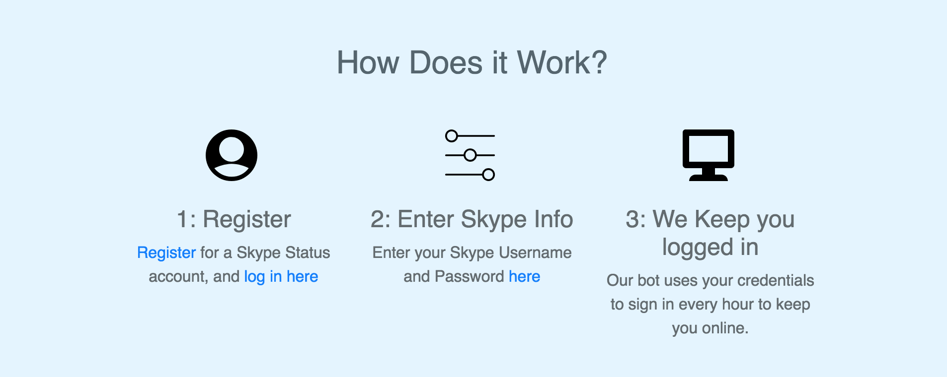 Skype Status gallery image
