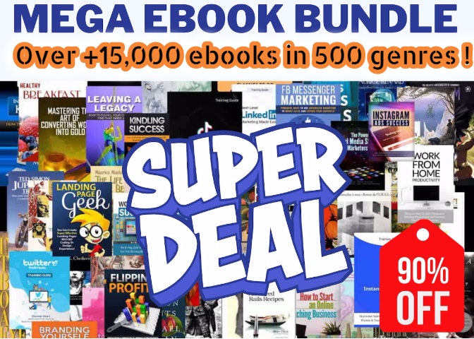 Mega Ebook Bundle 15,000+ e books gallery image