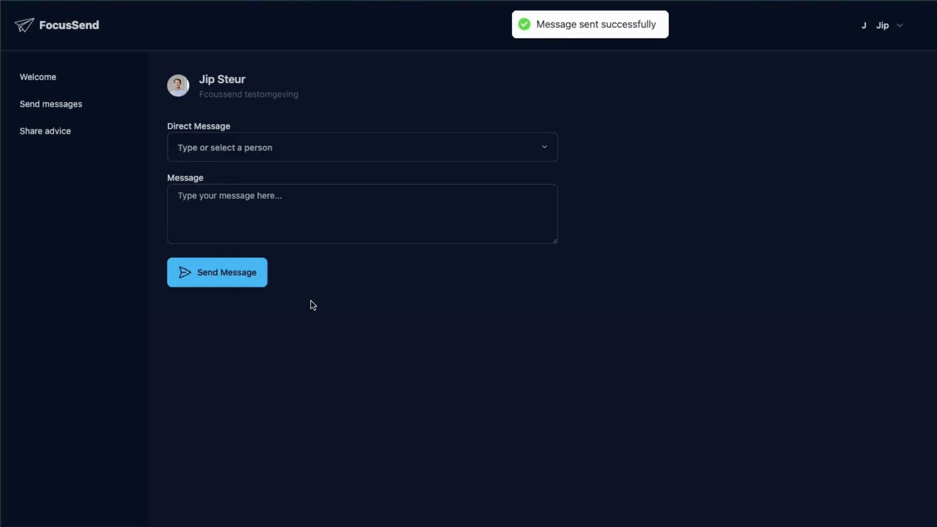 Mídia 3 de Focussend para Slack - Envie mensagens sem se distrair