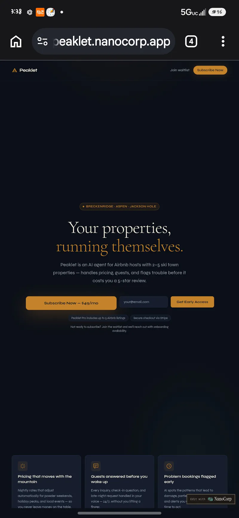 Peaklet AI Pro screenshot 1