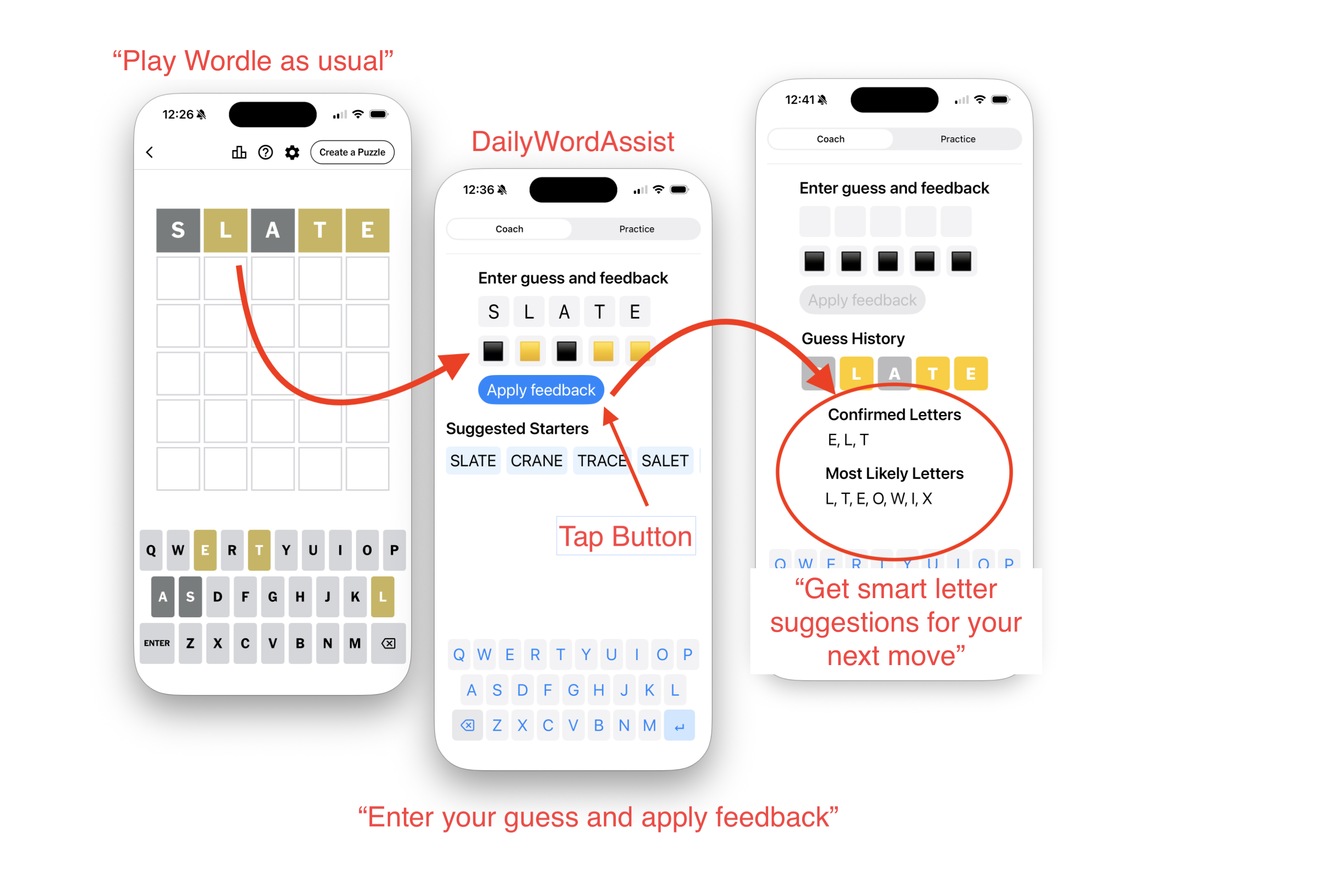 DailyWordAssist - Main product screenshot demonstrating key features and user interface