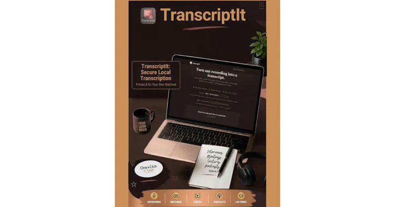 TranscriptIt screenshot 2