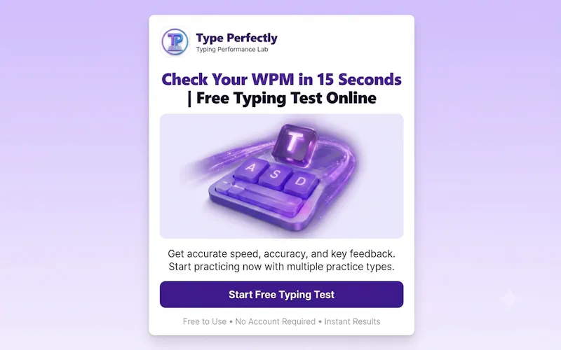 Type Perfectly  screenshot 2