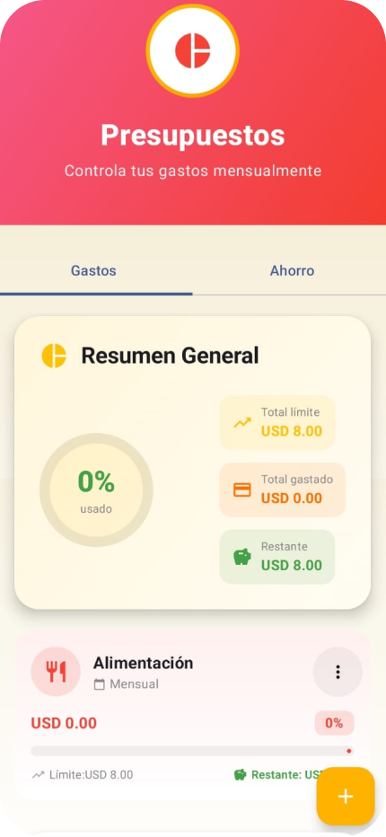 Lumina: Expense Tracker - Screenshot 3 showing product features and functionality