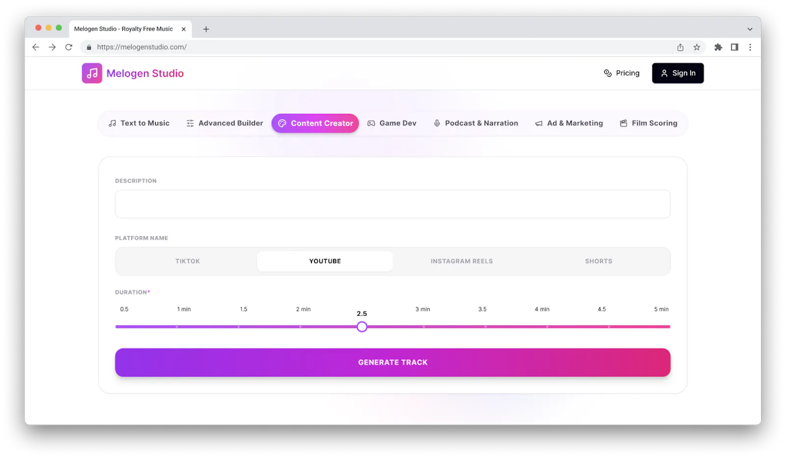 MeloGen Studio screenshot 3