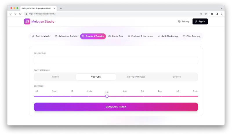 MeloGen Studio screenshot 3