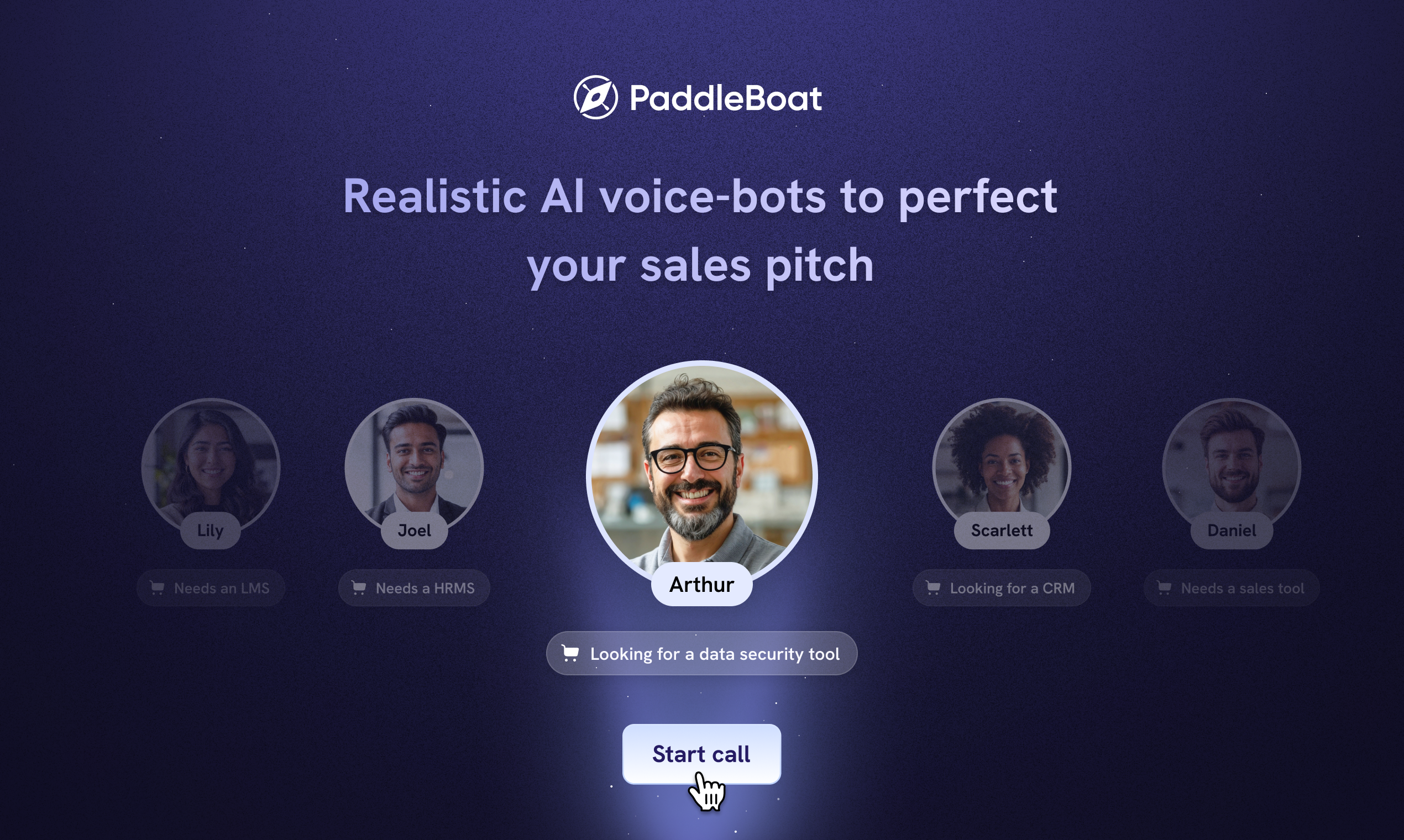 paddleboat - Perfect your sales pitch with realistic AI roleplays