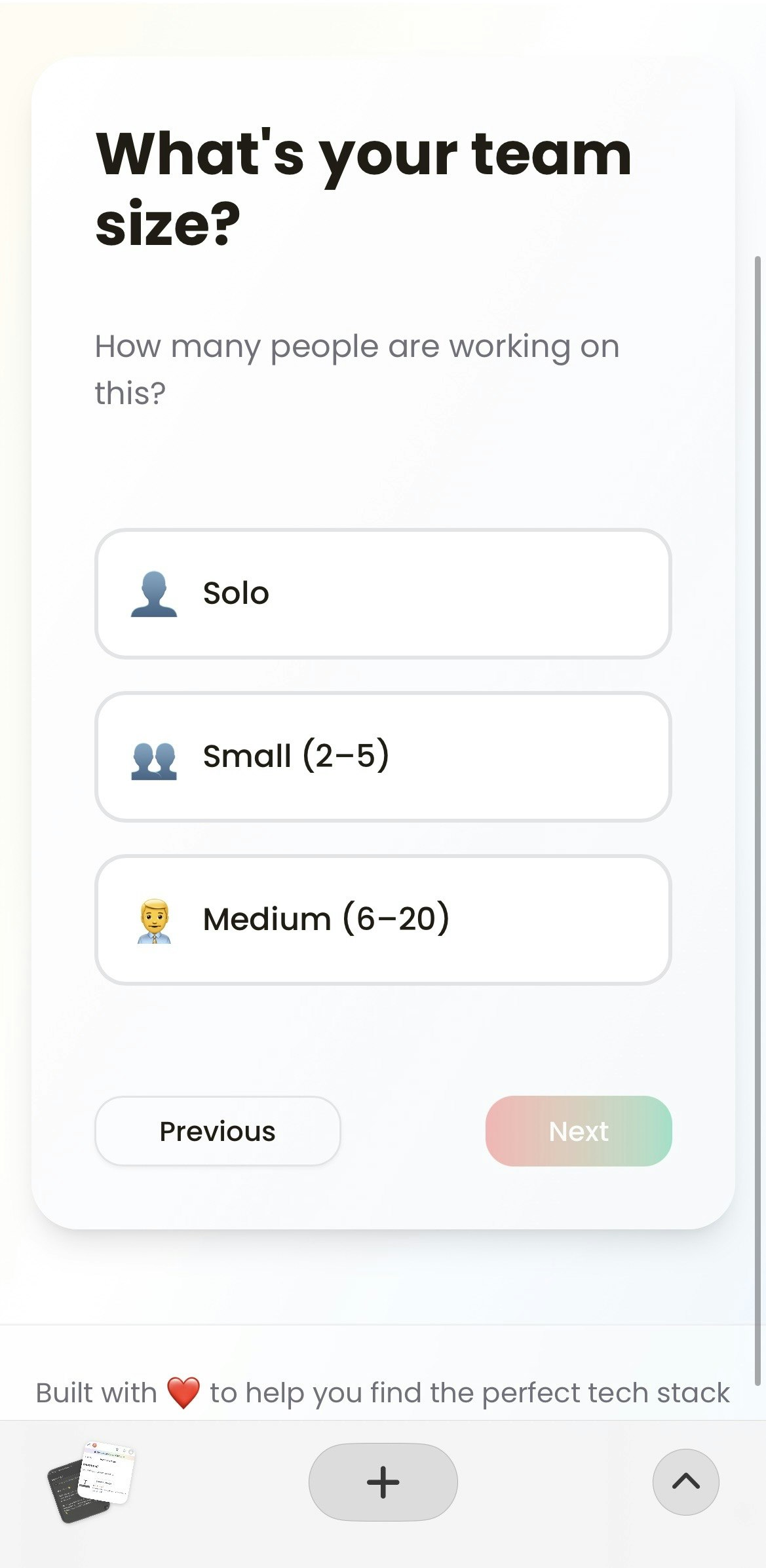TechStack Picker gallery image