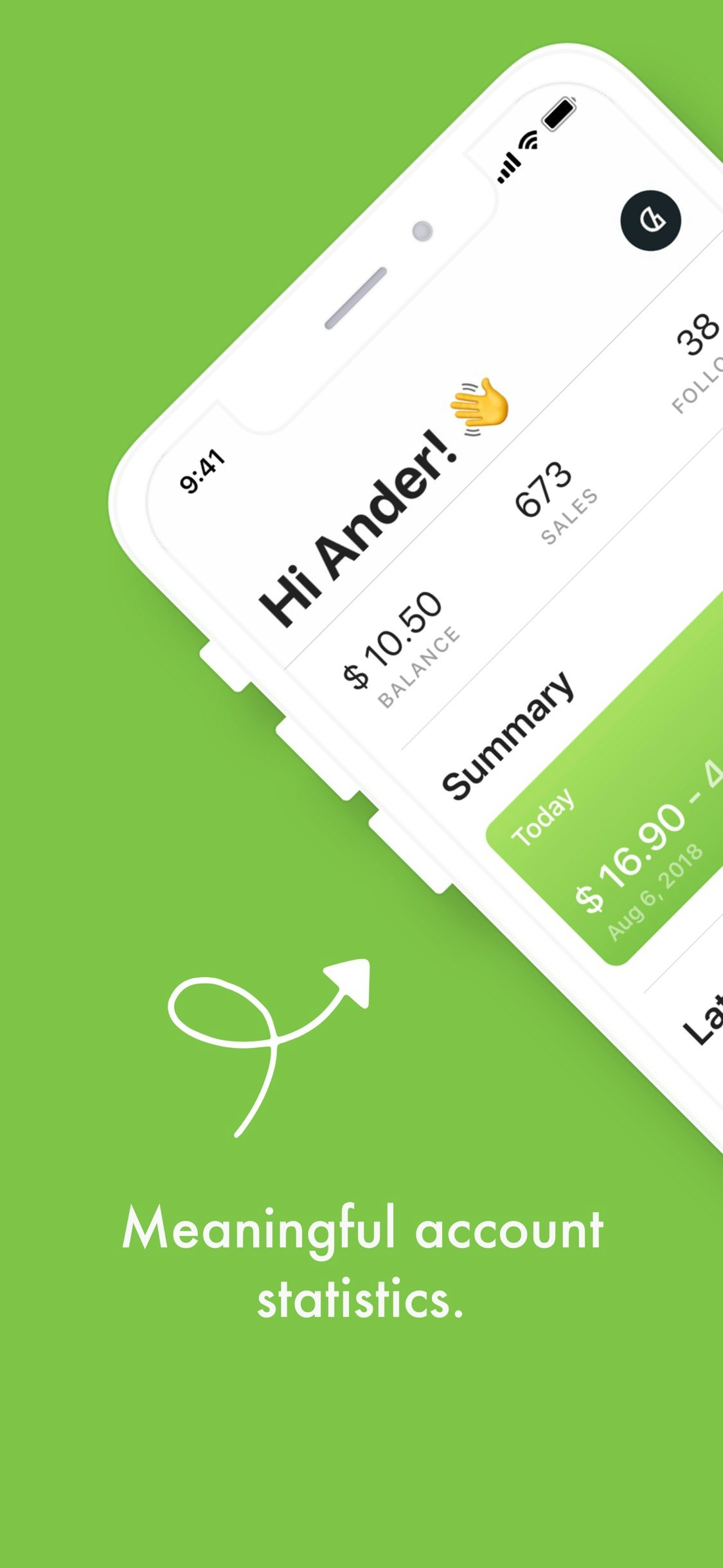 Eden - Envato Sales Tracker gallery image