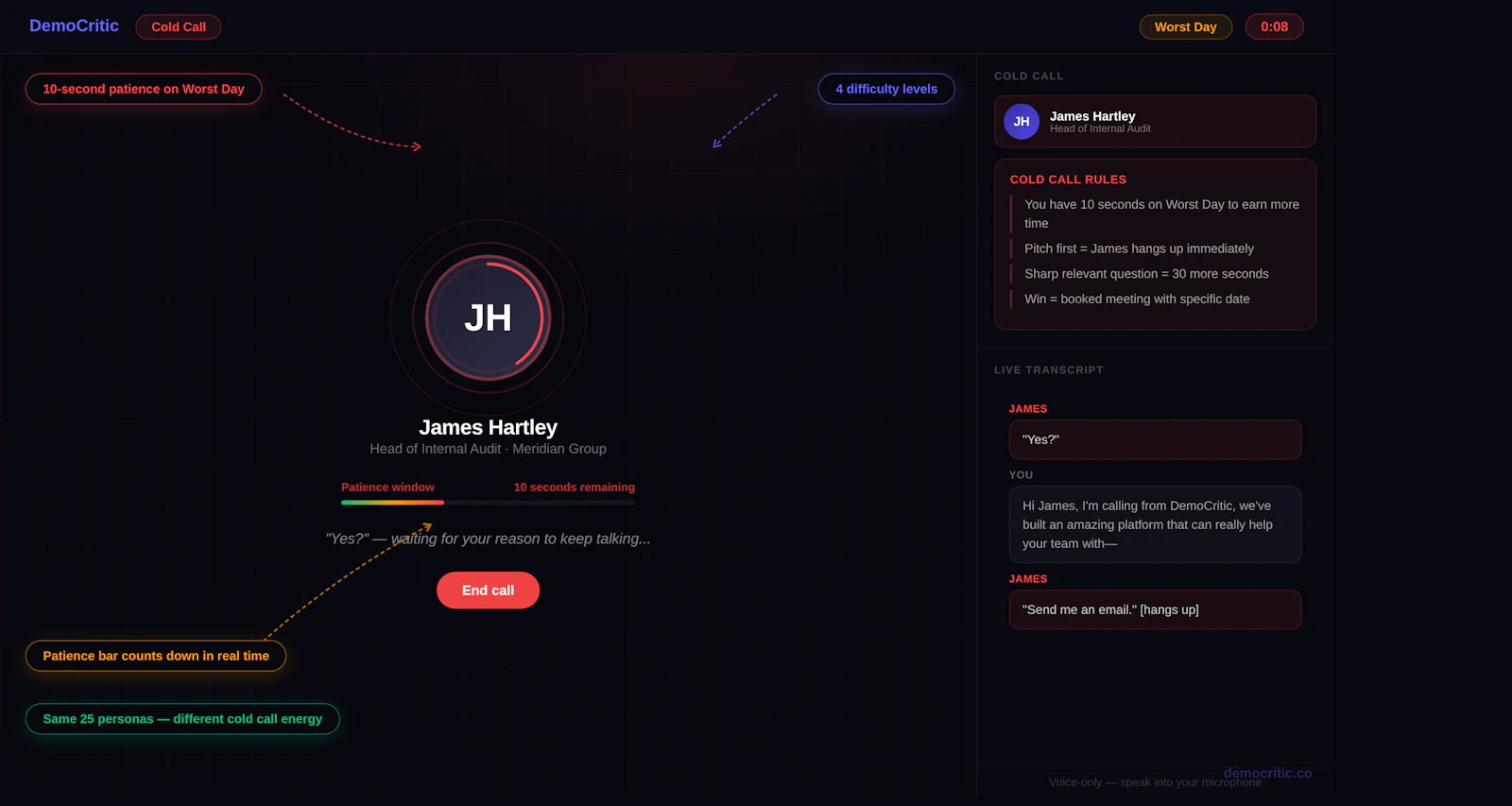DemoCritic screenshot 4