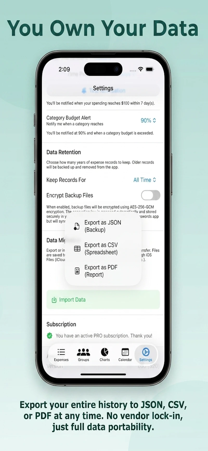 Node Expense screenshot 9