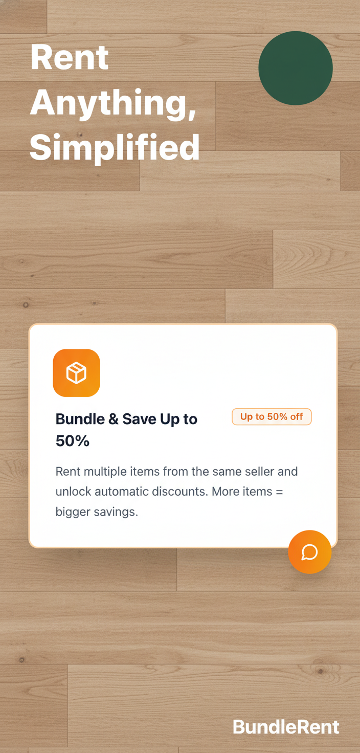 BundleRent - Main screenshot showing features and interface