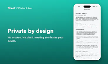 PDF Editor & Sign - Sheaf gallery image