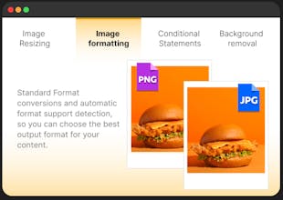 Transformation d&rsquo;image en temps réel - Percept Pixel offre une transformation en temps réel de vos images.