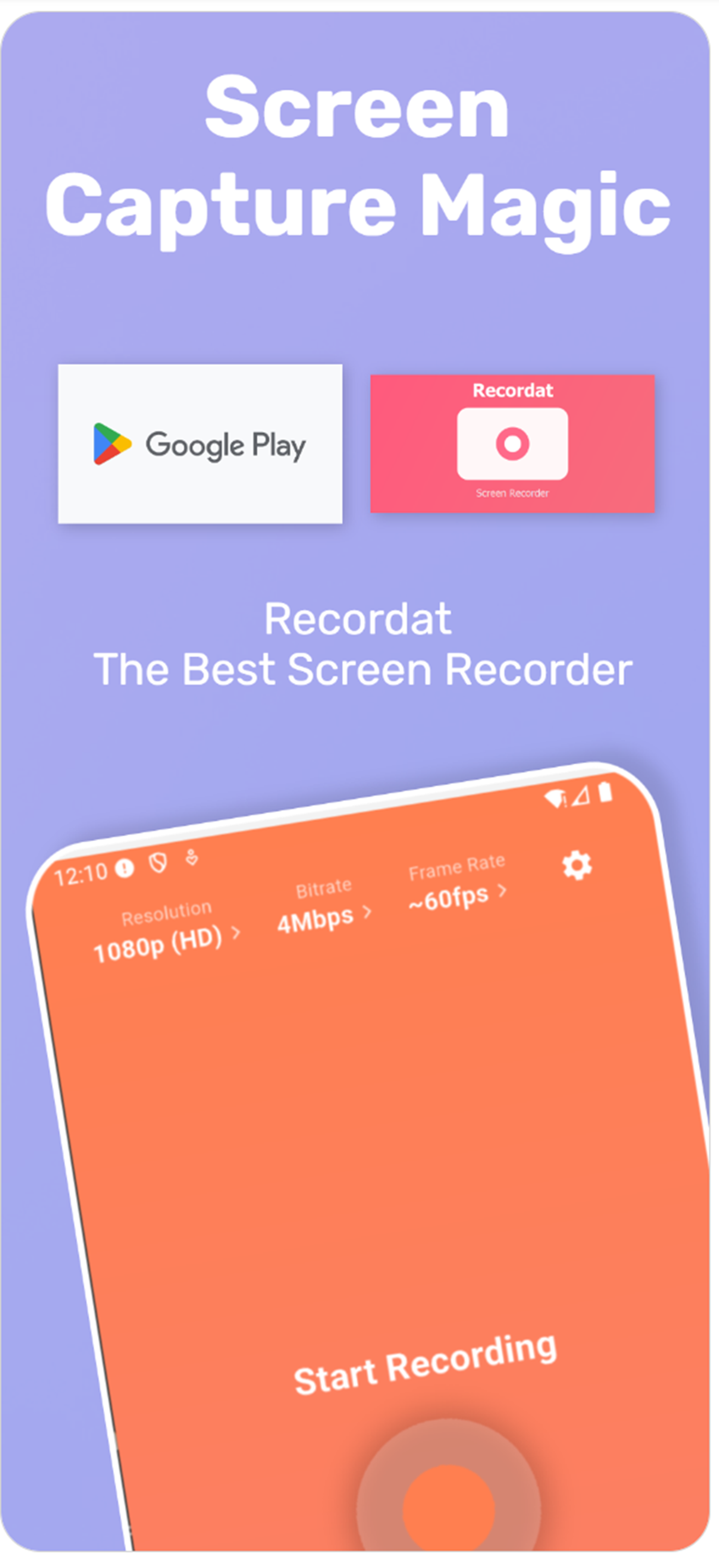 Screen Recorder : Recordat gallery image