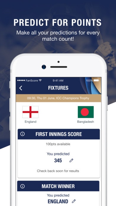 ICC FanScore Champions Trophy gallery image