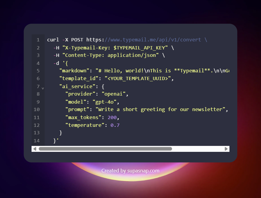 Typemail gallery image