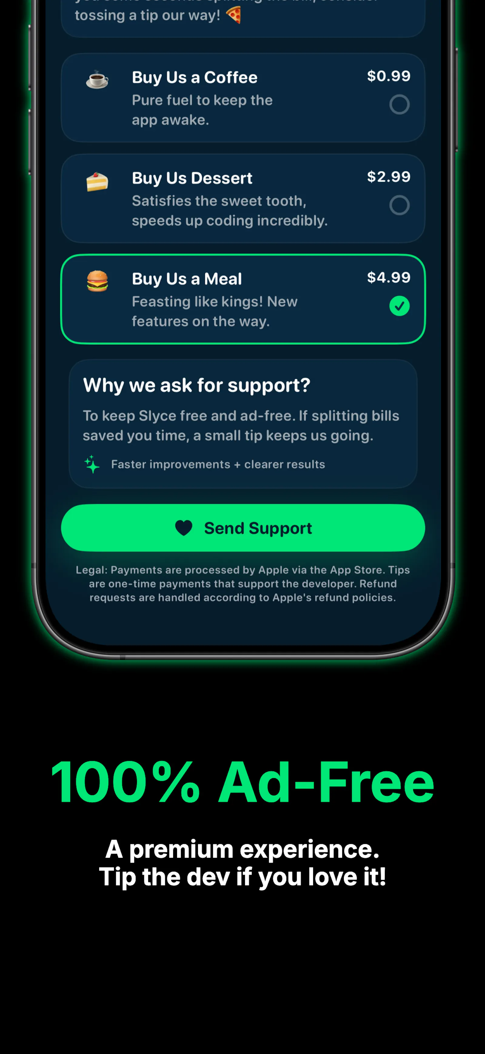 Slyce: Tip & Split Calculator  screenshot 5