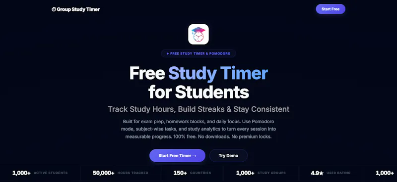 Group Study Timer screenshot 5