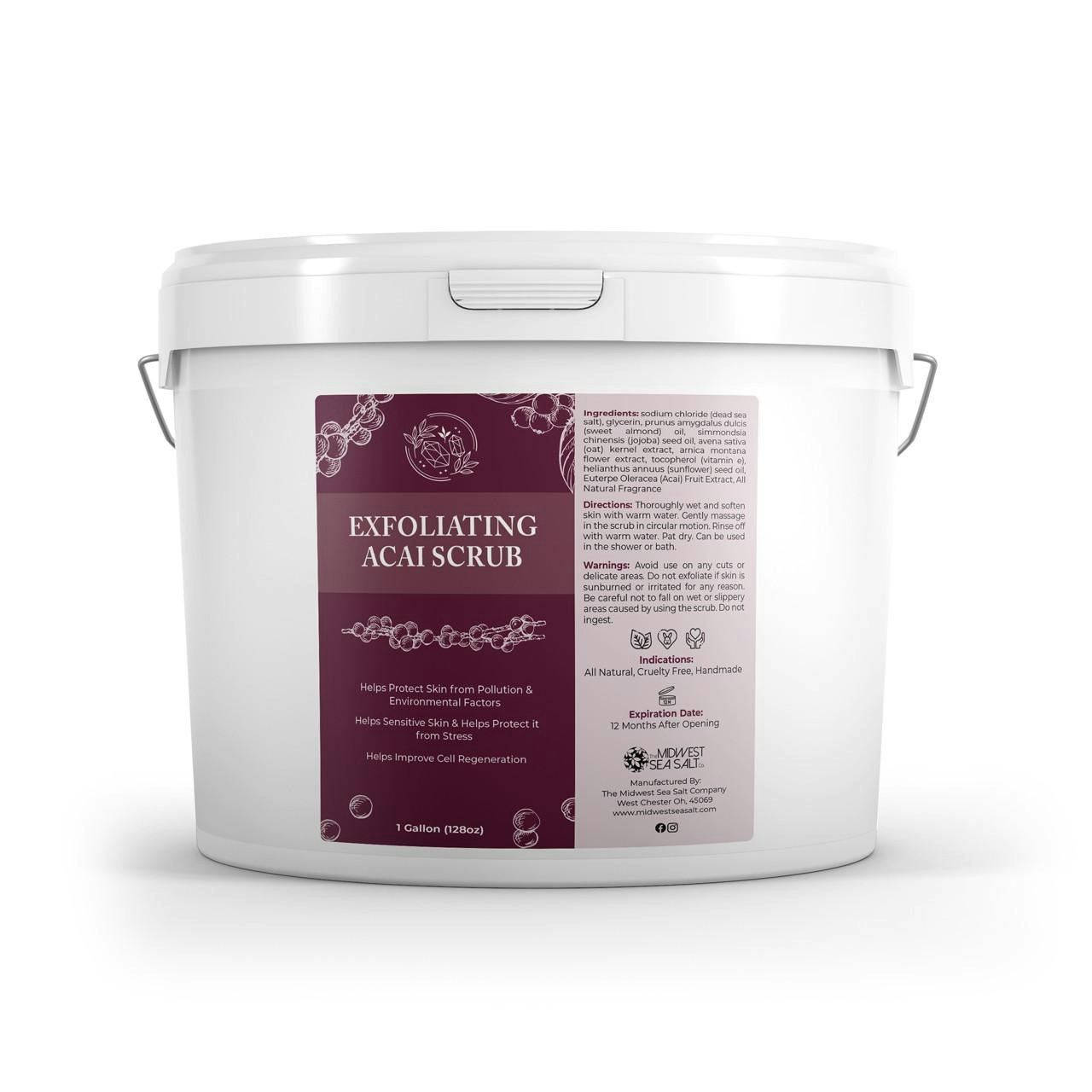 Exfoliating Acai Scrub - 128oz gallery image