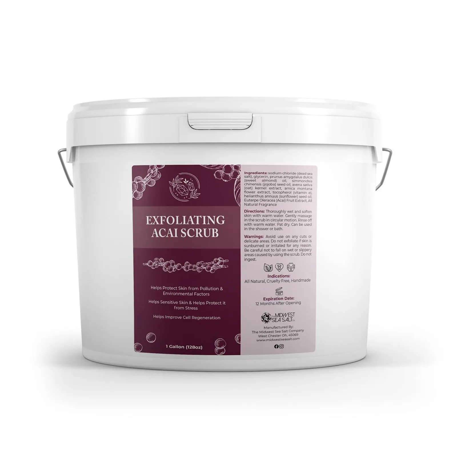 Exfoliating Acai Scrub - 128oz screenshot 2