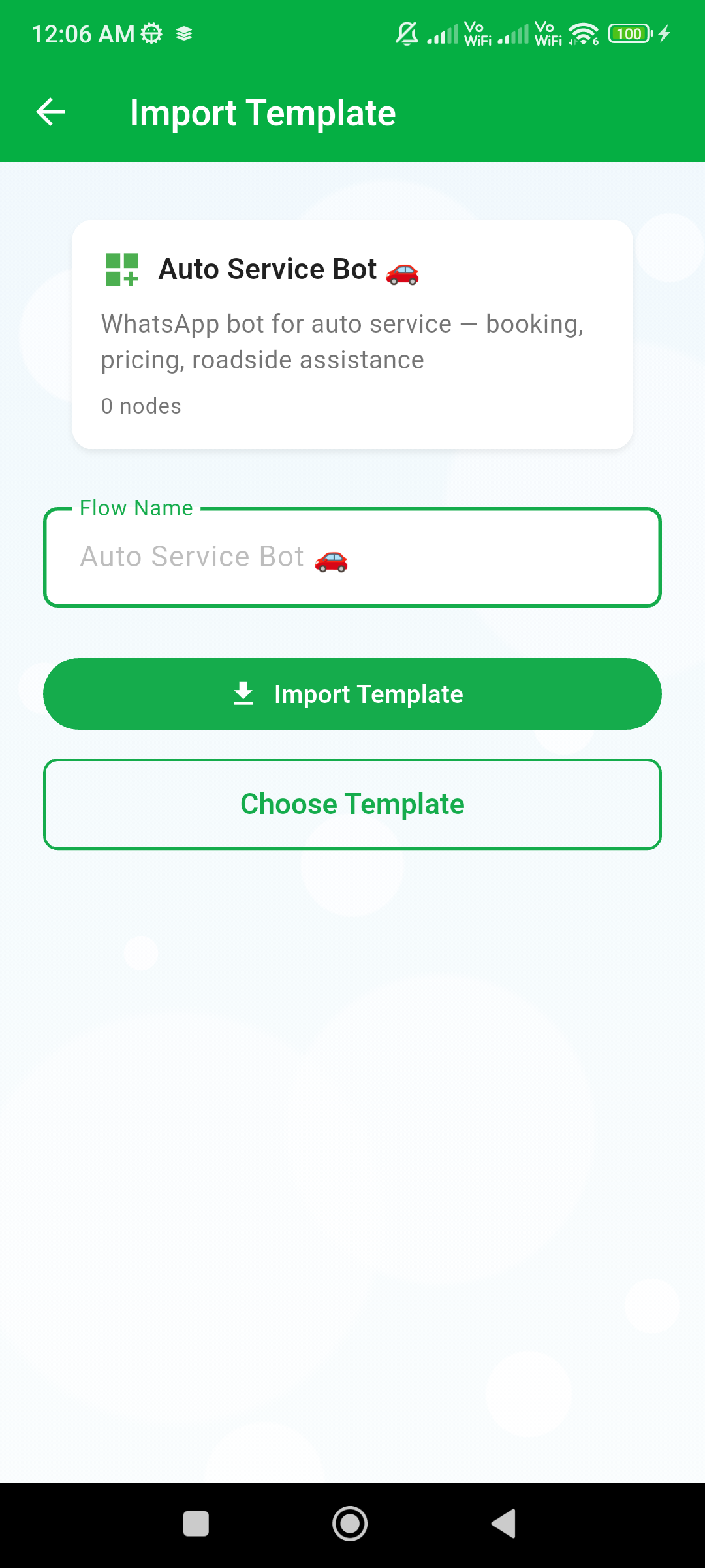 WizBot: No-Code WhatsApp AI Chatbot  gallery image