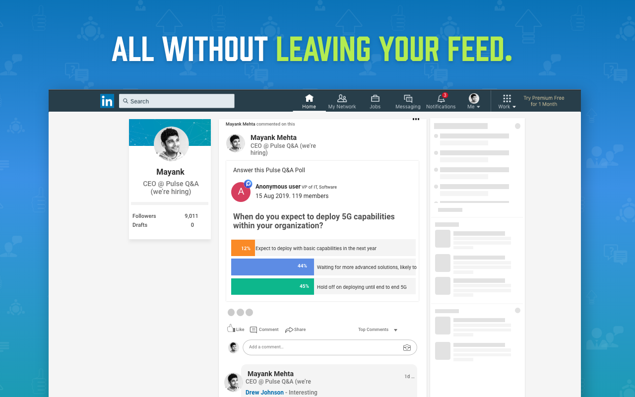 Polls for LinkedIn gallery image