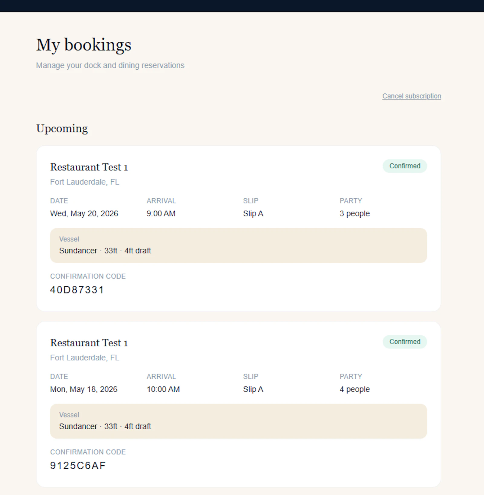 DockDineFuel screenshot 5
