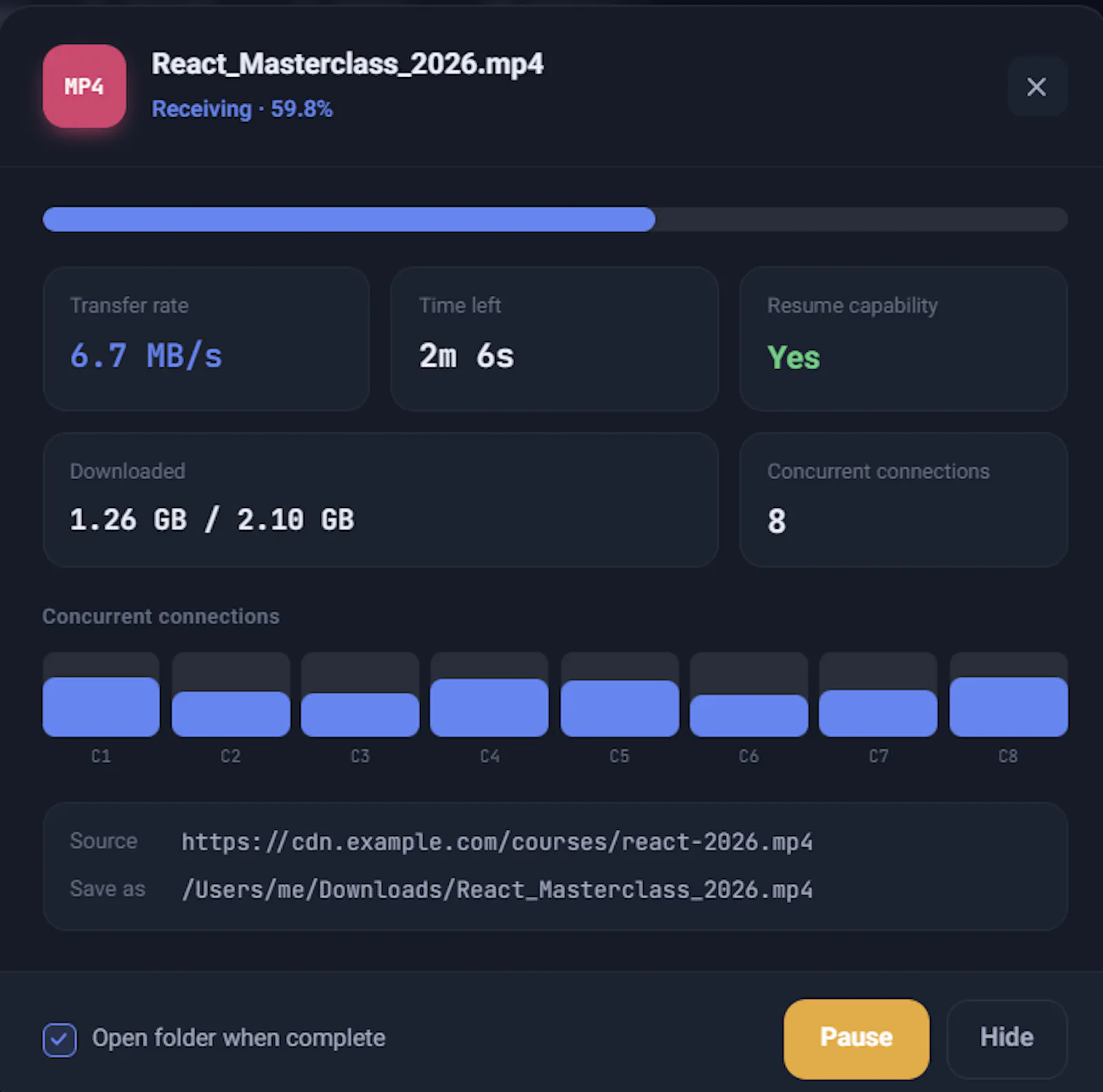Persian Download Manager screenshot 3